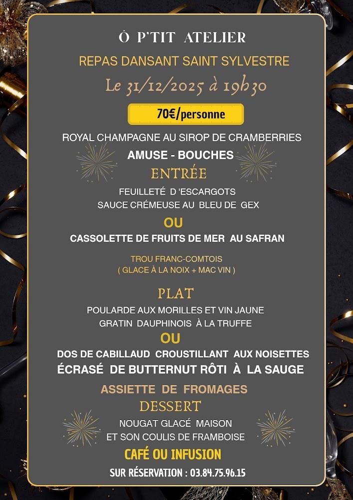 Ô p'tit atelier - Menu Image 3